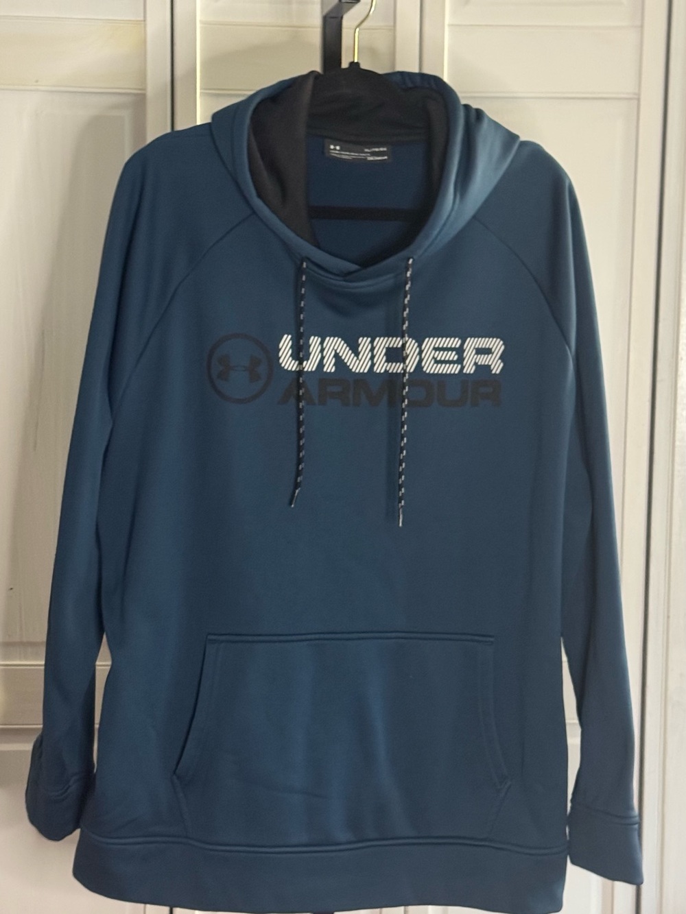 Under Armour Men's Dark Teal Crewneck Hoodie